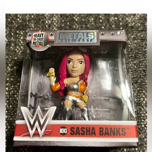 NIB Sasha Banks (M243) Metal Die Cast